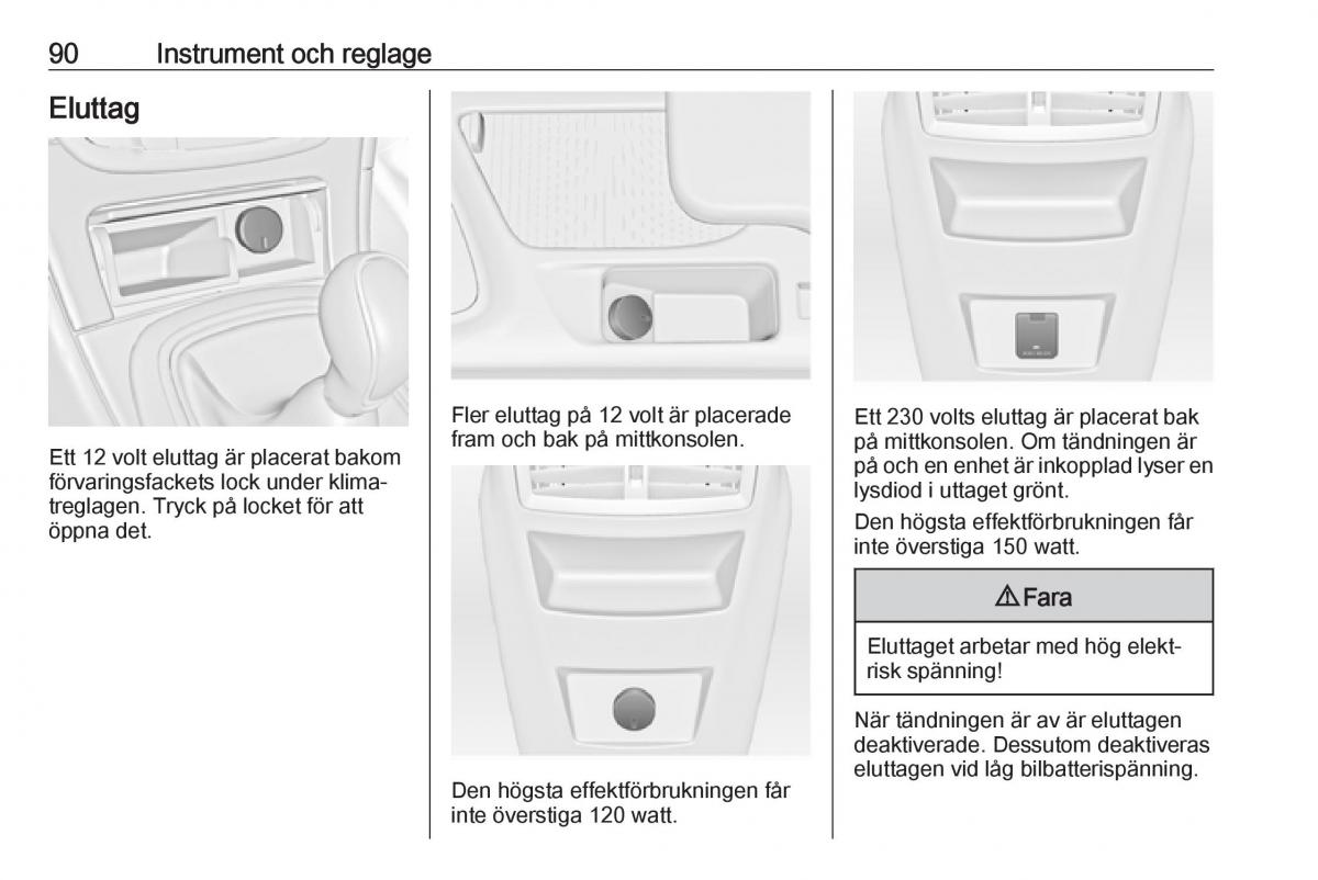 Opel Insignia A instruktionsbok / page 92