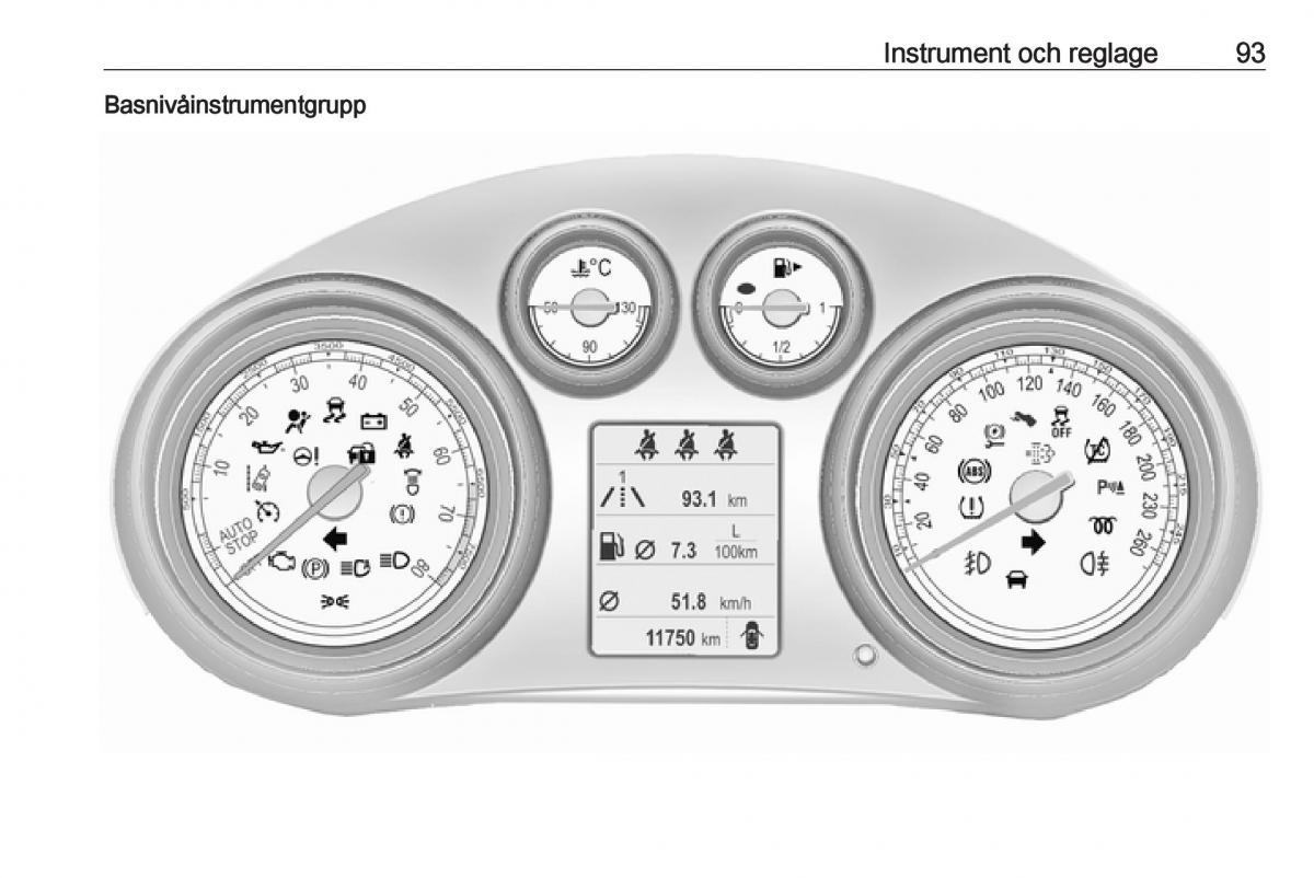 Opel Insignia A instruktionsbok / page 95