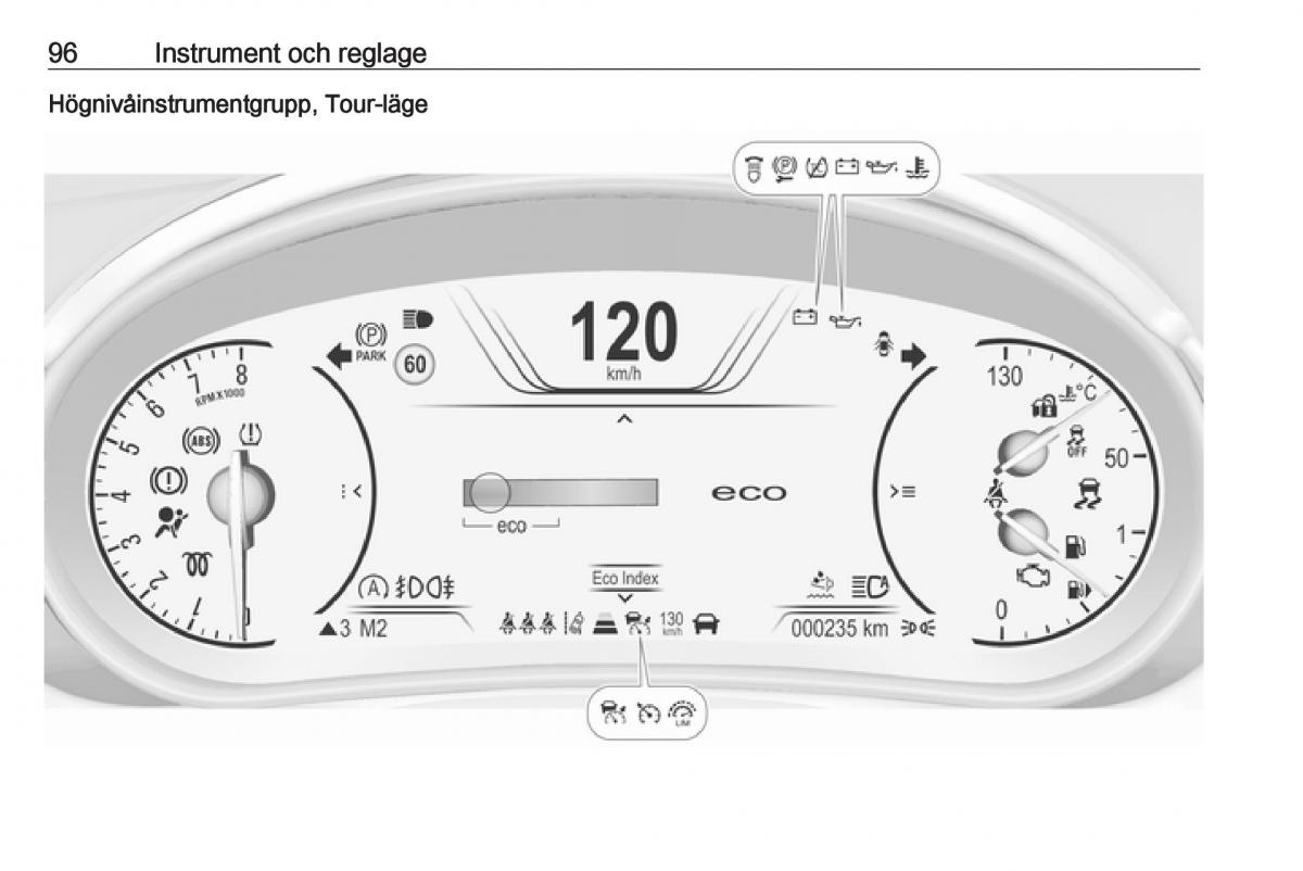 Opel Insignia A instruktionsbok / page 98