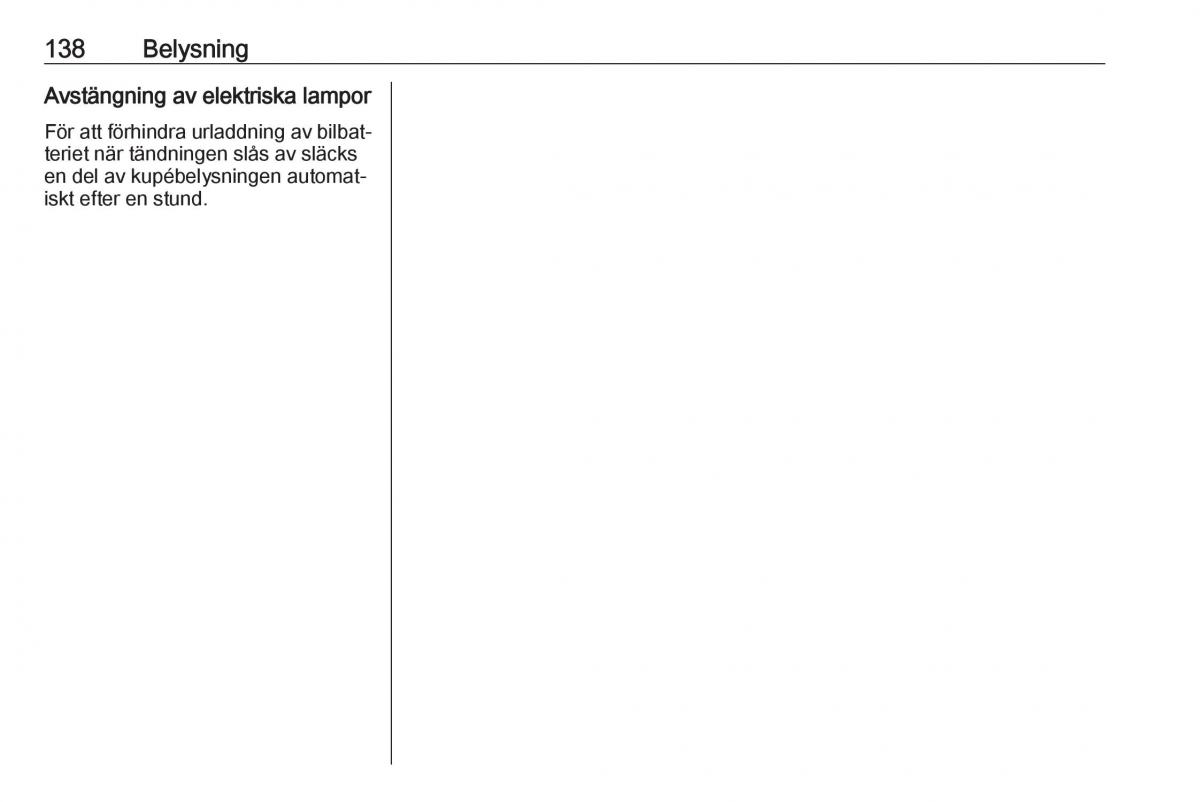 Opel Insignia A instruktionsbok / page 140