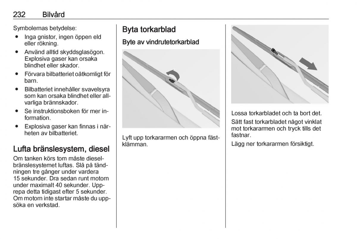 Opel Insignia A instruktionsbok / page 234