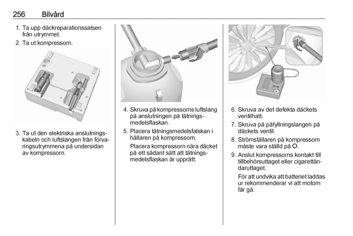 Opel Insignia A instruktionsbok / page 258