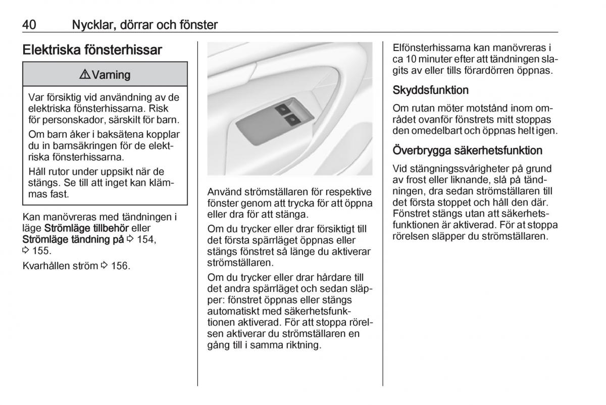 Opel Insignia A instruktionsbok / page 42