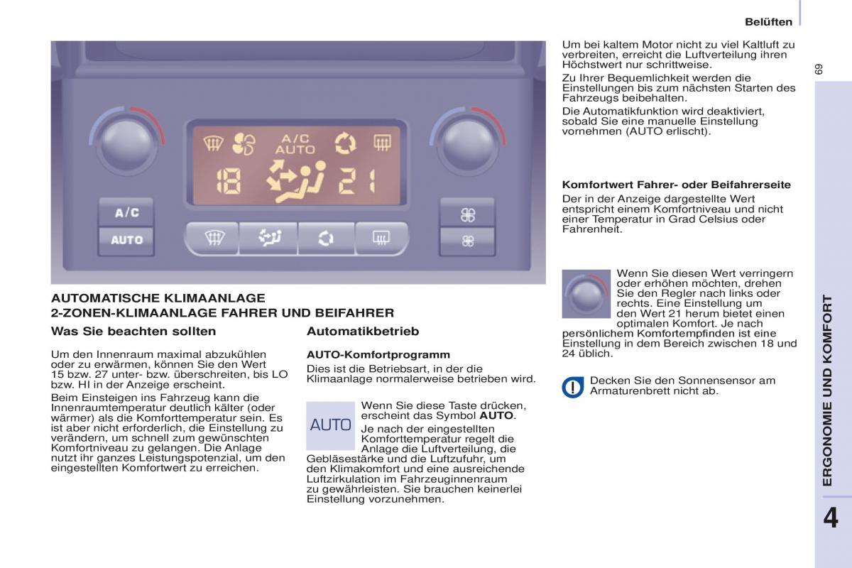 Peugeot Partner II 2 Handbuch / page 71