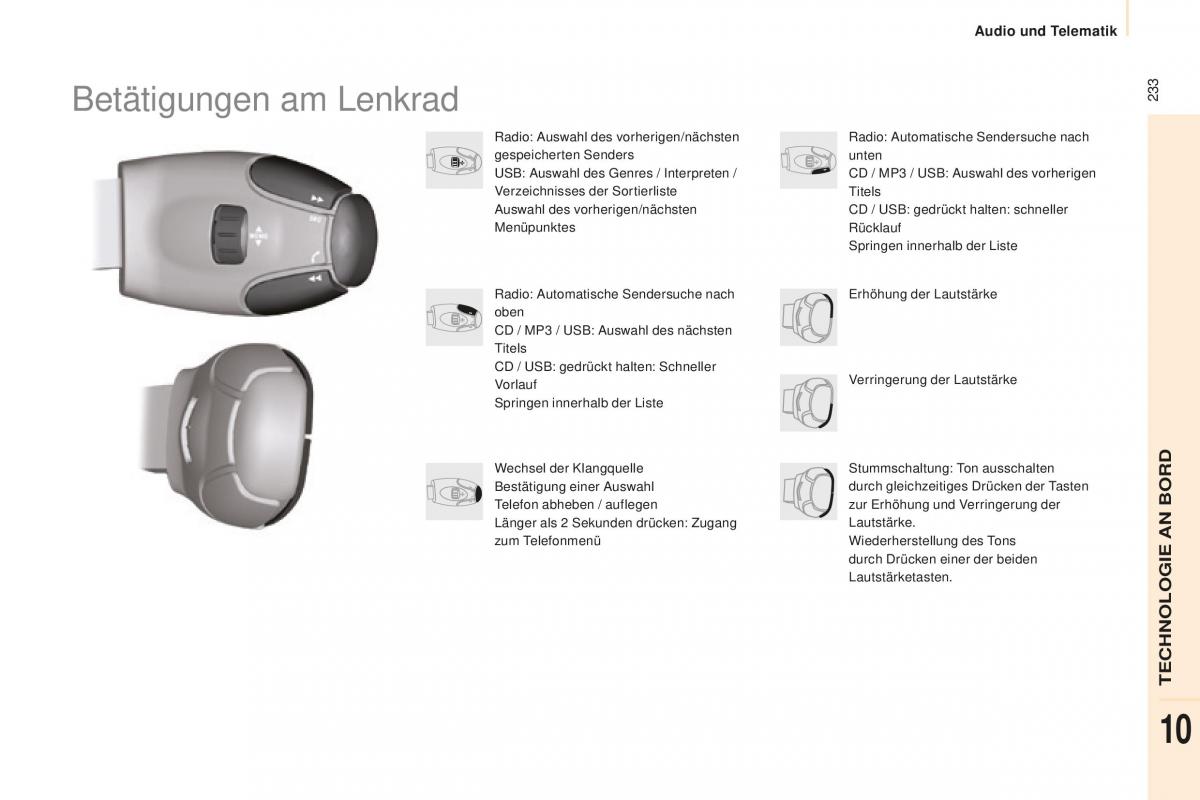 Peugeot Partner II 2 Handbuch / page 235