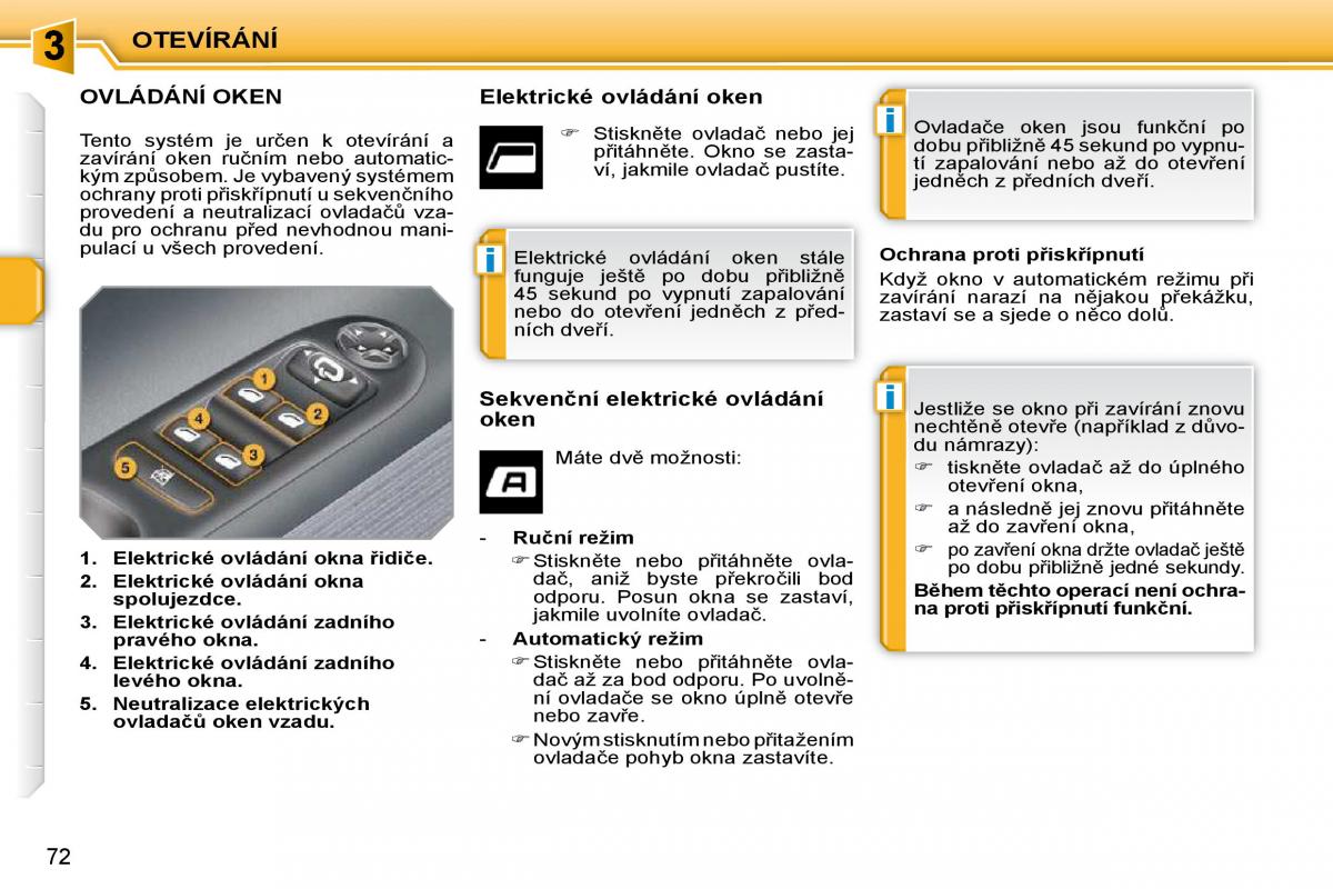 Peugeot 207 navod k obsludze / page 63