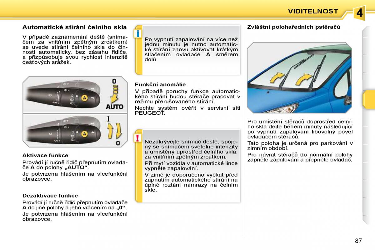 Peugeot 207 navod k obsludze / page 82