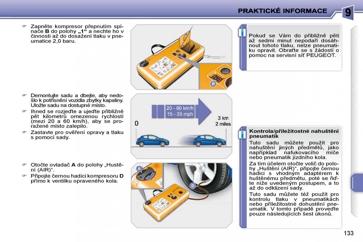 Peugeot 207 navod k obsludze / page 129