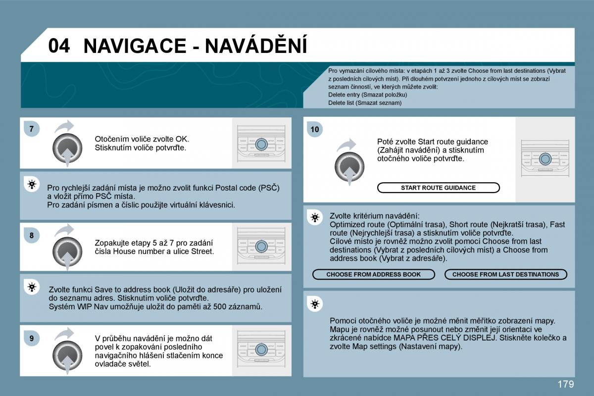 Peugeot 207 navod k obsludze / page 175