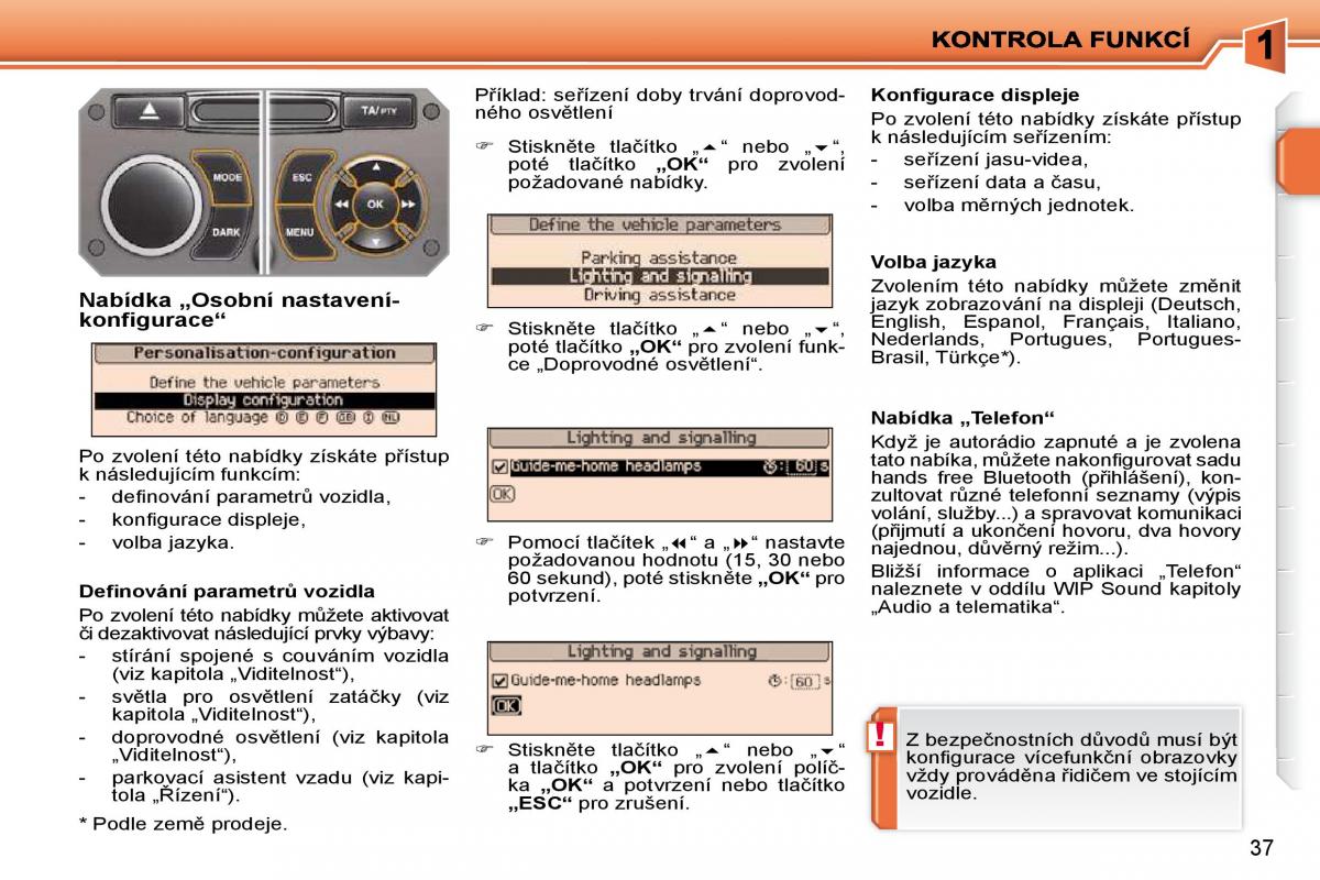 Peugeot 207 navod k obsludze / page 20