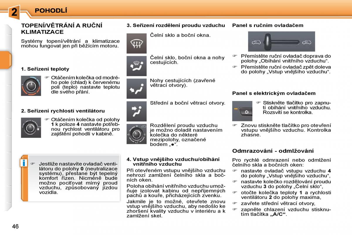 Peugeot 207 navod k obsludze / page 30