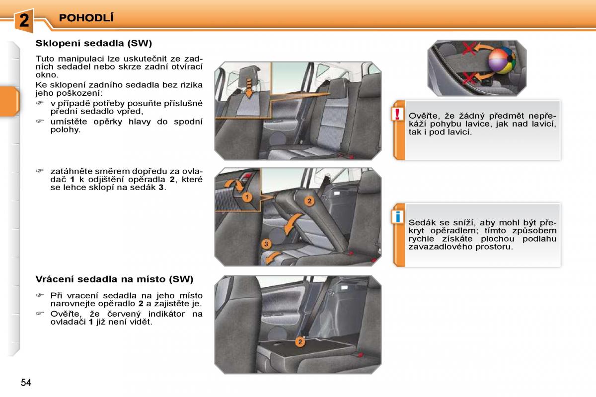 Peugeot 207 navod k obsludze / page 43