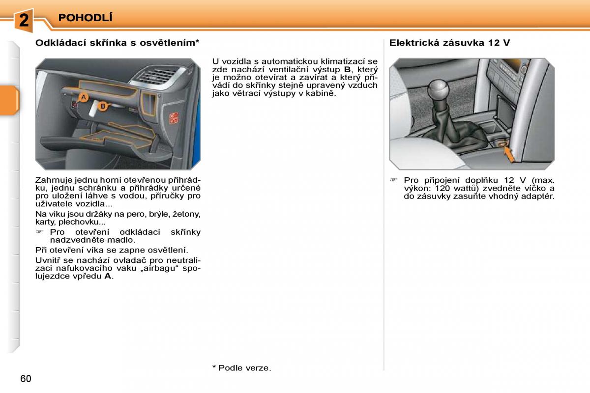 Peugeot 207 navod k obsludze / page 49