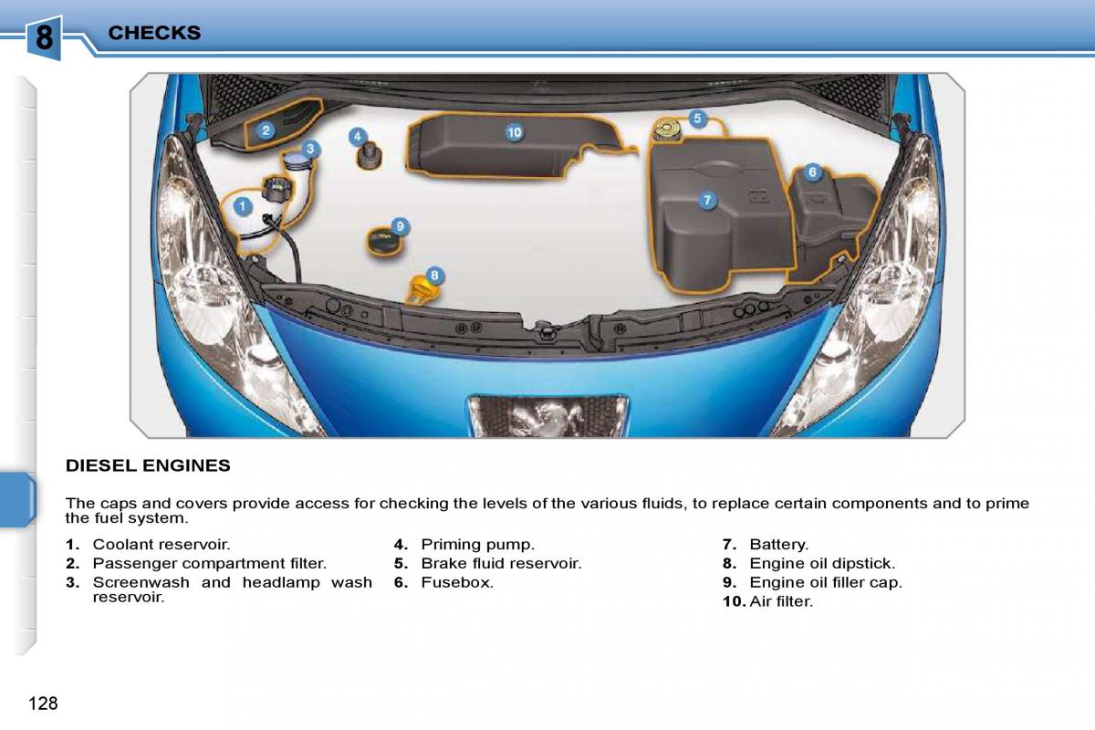 Peugeot 207 owners manual / page 123