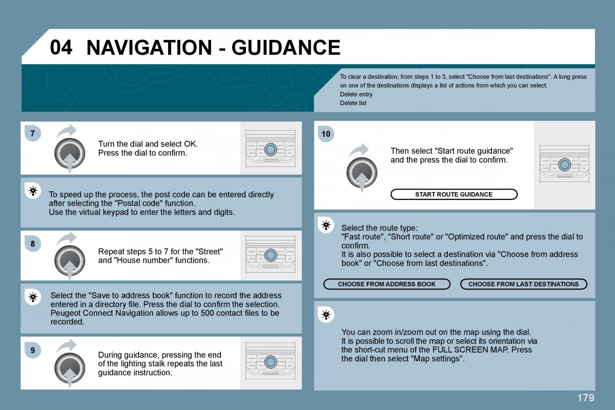 Peugeot 207 owners manual / page 175