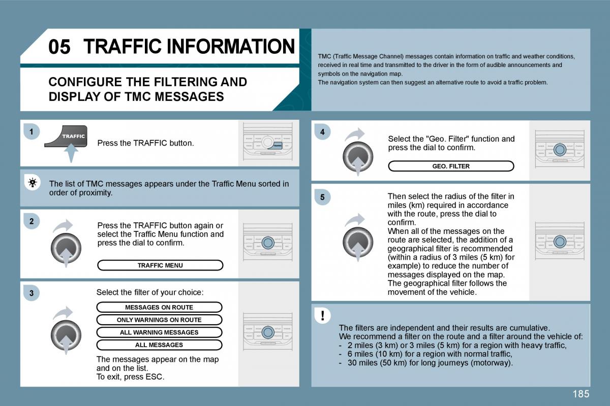 Peugeot 207 owners manual / page 181