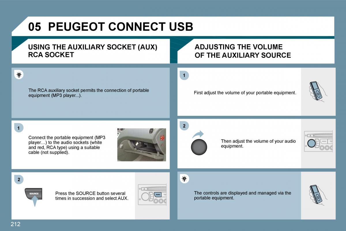 Peugeot 207 owners manual / page 207