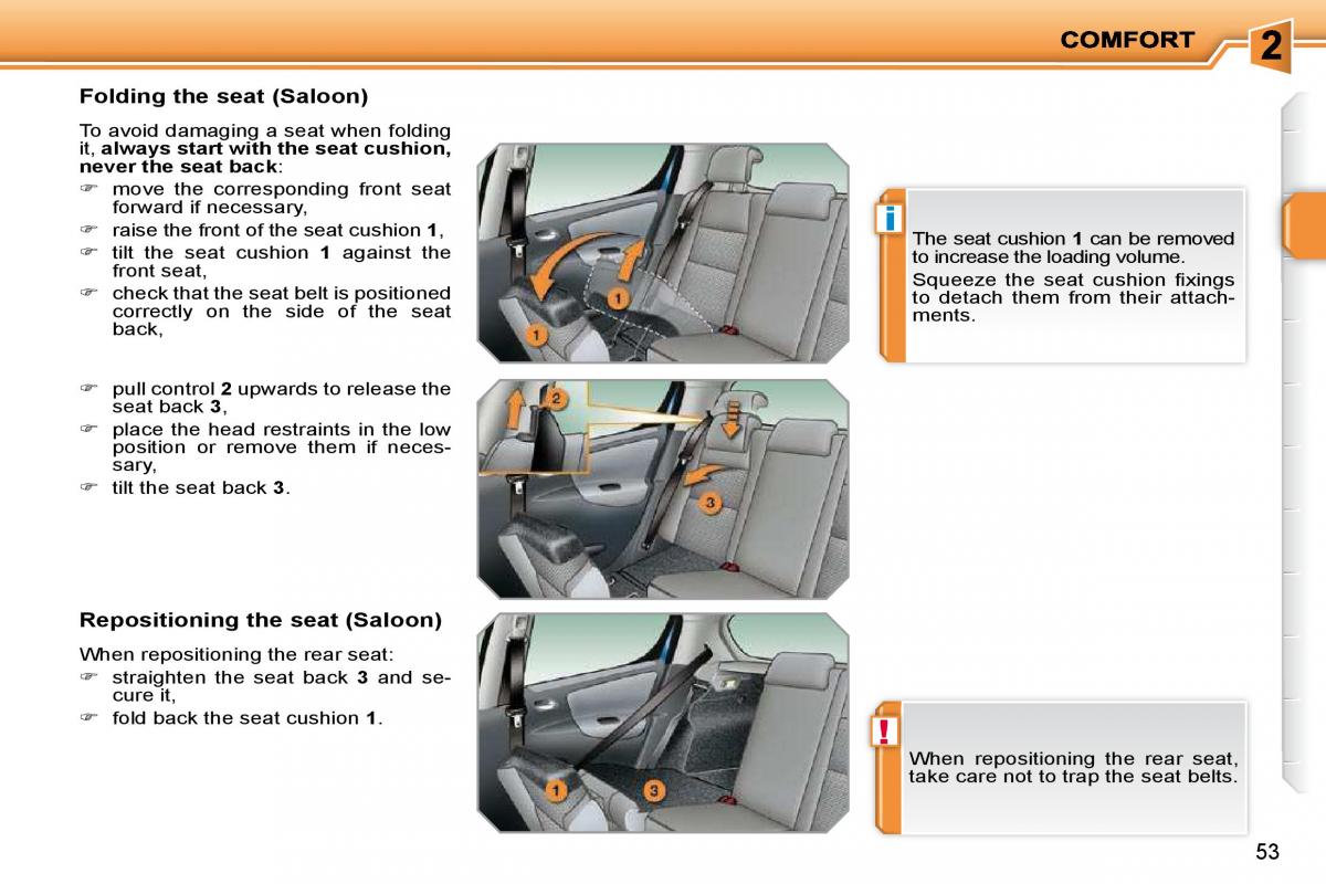 Peugeot 207 owners manual / page 41