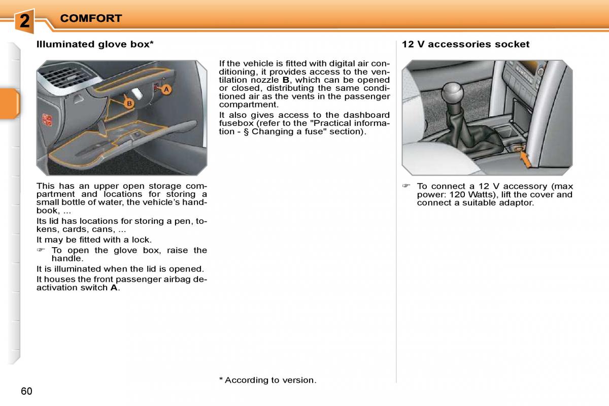 Peugeot 207 owners manual / page 49