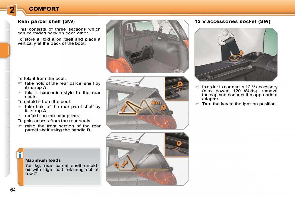 Peugeot 207 owners manual / page 53