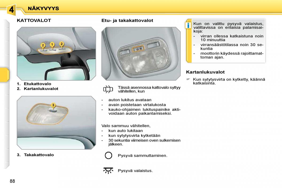 Peugeot 207 omistajan kasikirja / page 83