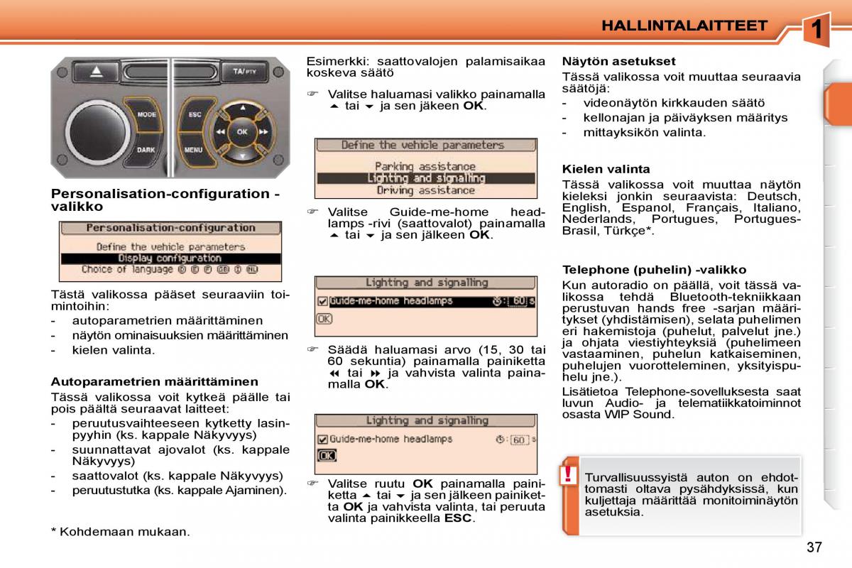 Peugeot 207 omistajan kasikirja / page 20