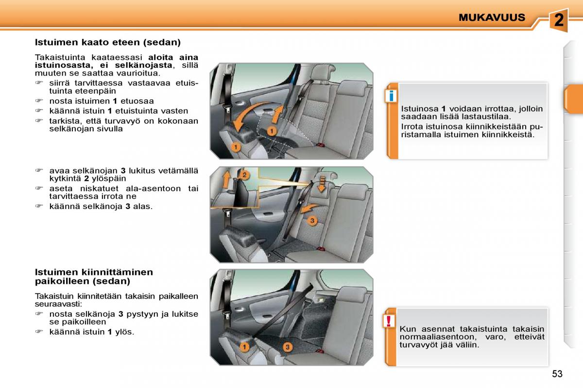 Peugeot 207 omistajan kasikirja / page 41