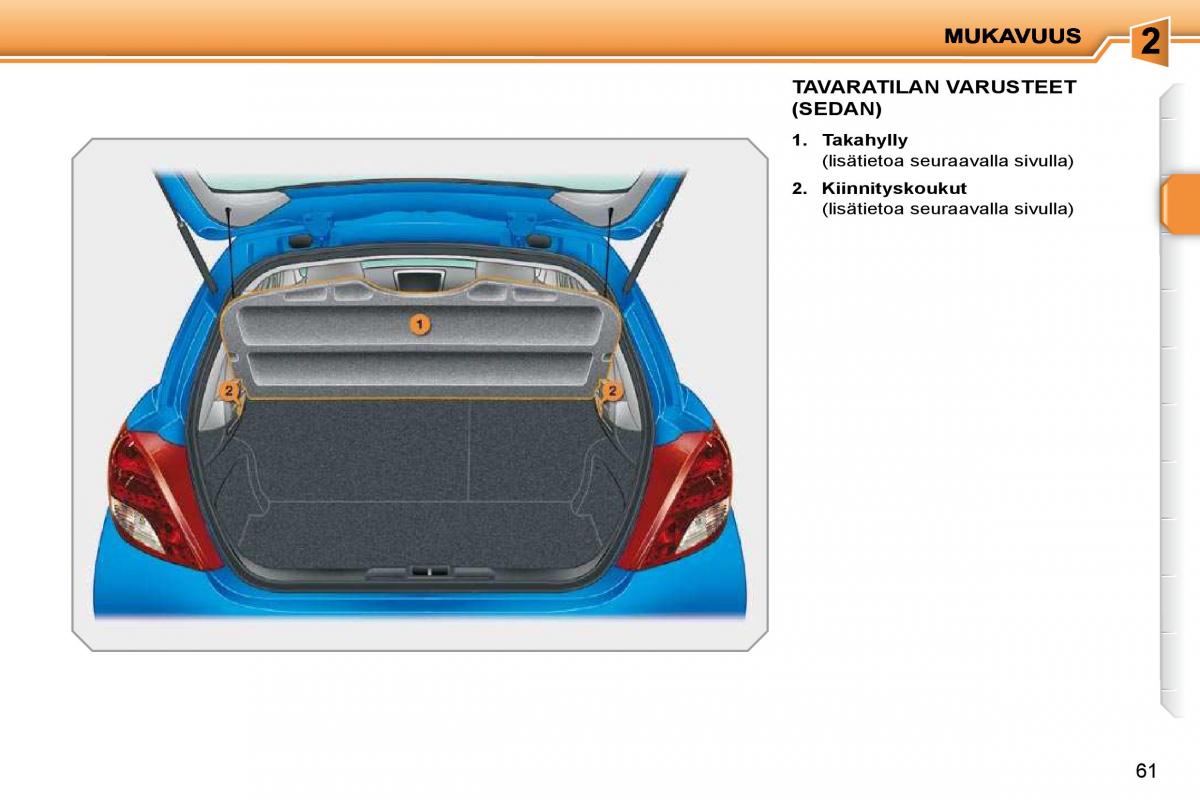 Peugeot 207 omistajan kasikirja / page 50