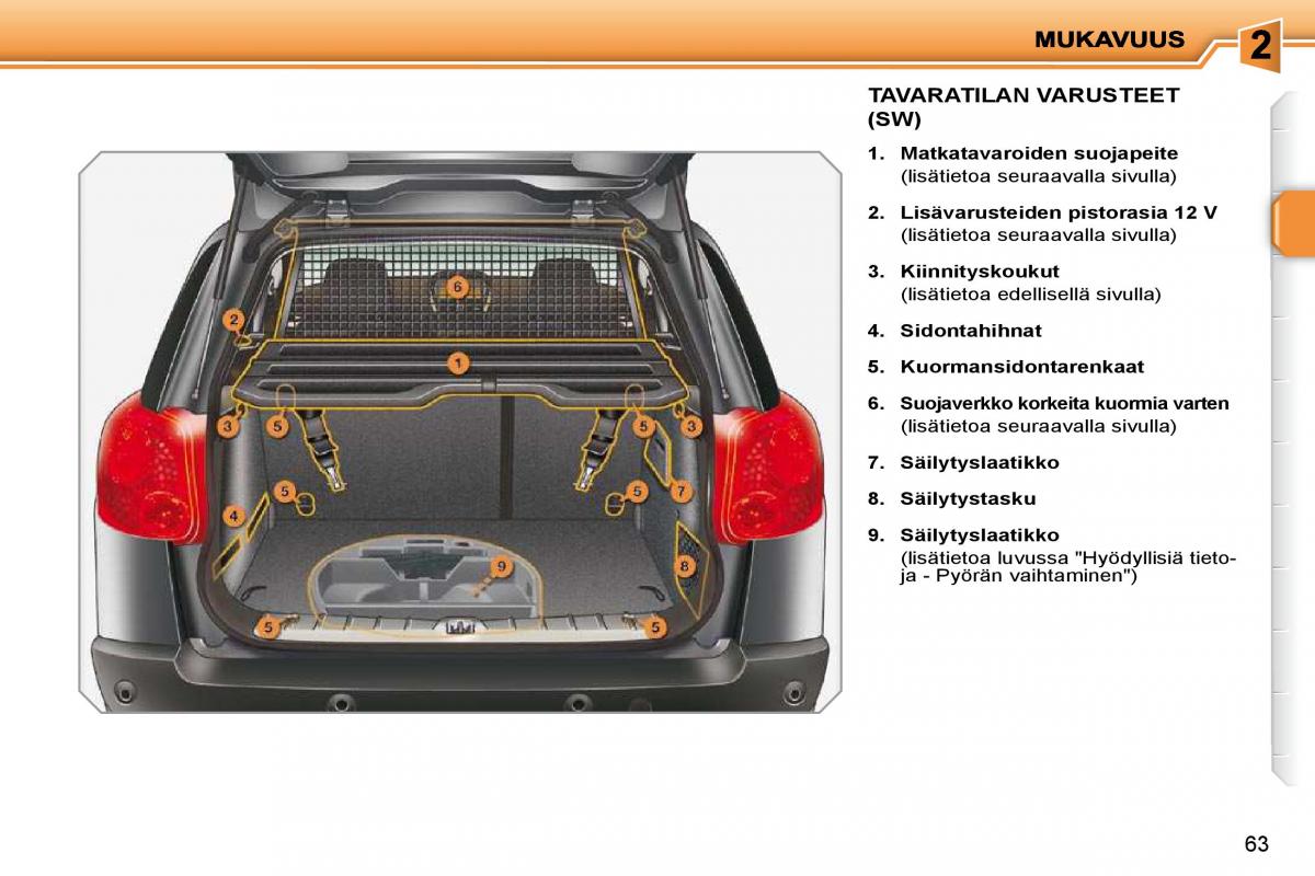 Peugeot 207 omistajan kasikirja / page 52