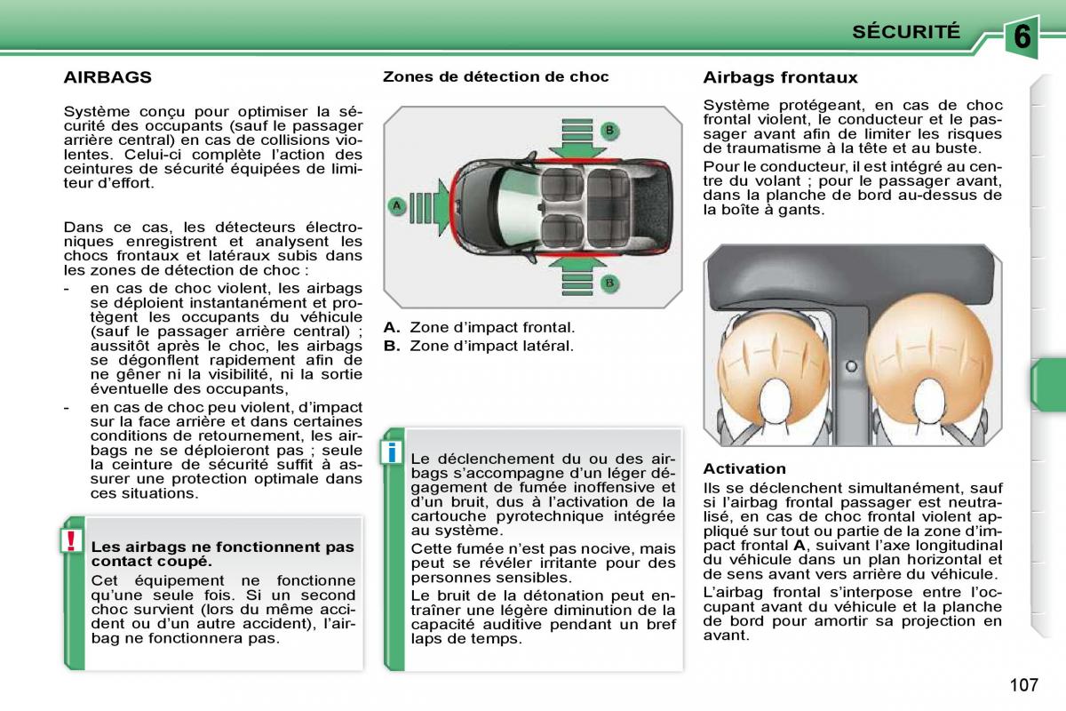 Peugeot 207 manuel du proprietaire / page 95