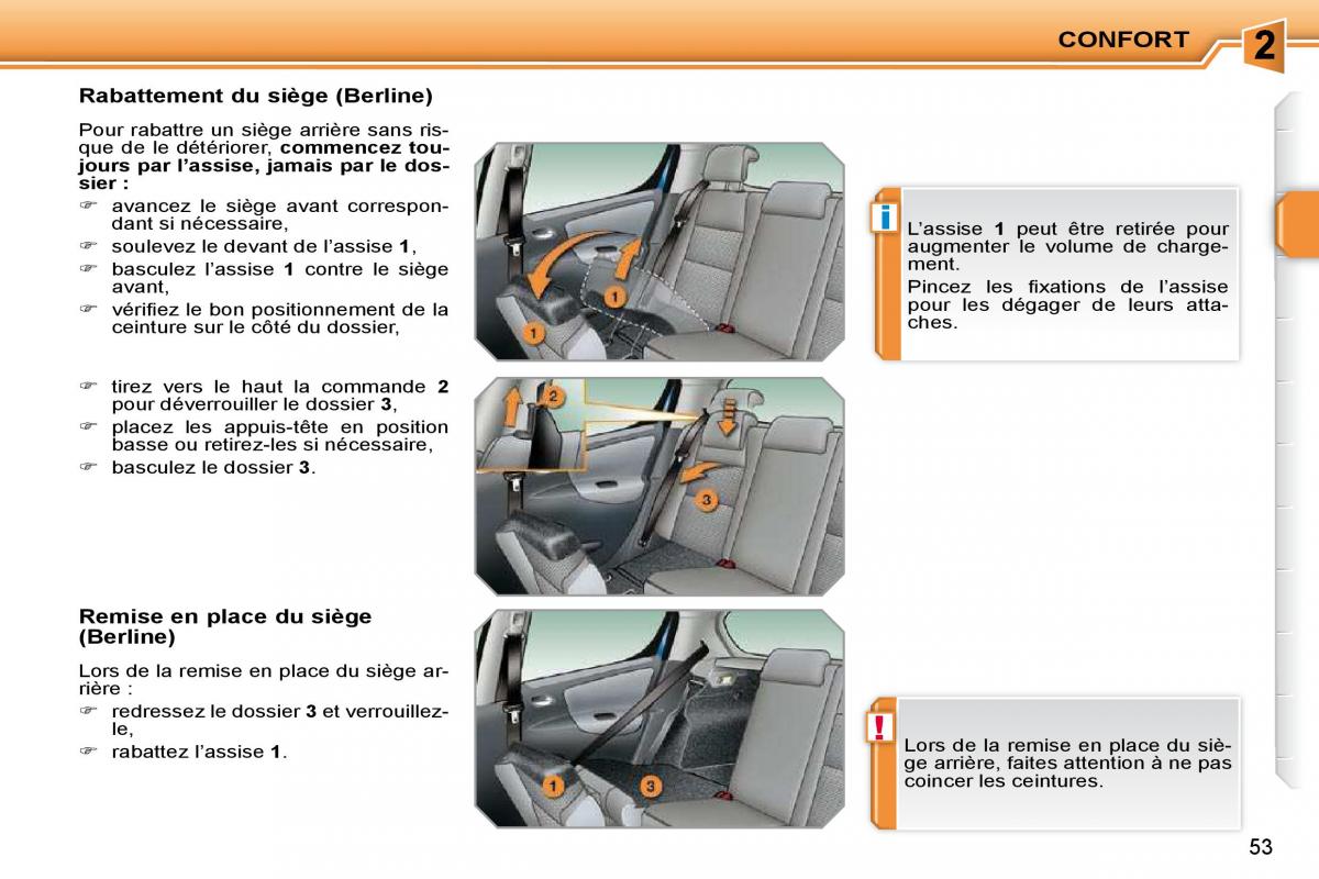 Peugeot 207 manuel du proprietaire / page 33