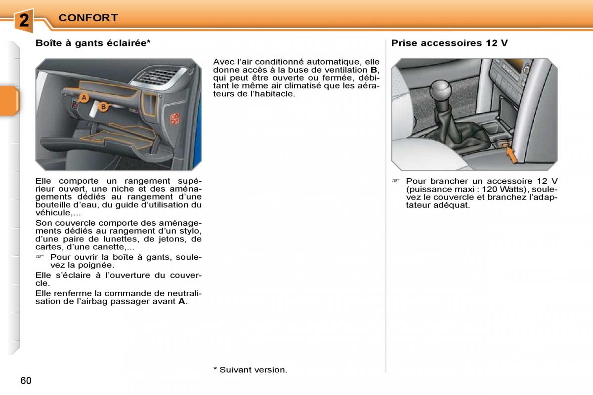 Peugeot 207 manuel du proprietaire / page 41