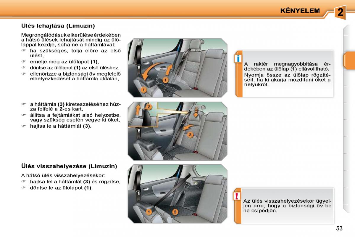 Peugeot 207 Kezelesi utmutato / page 41