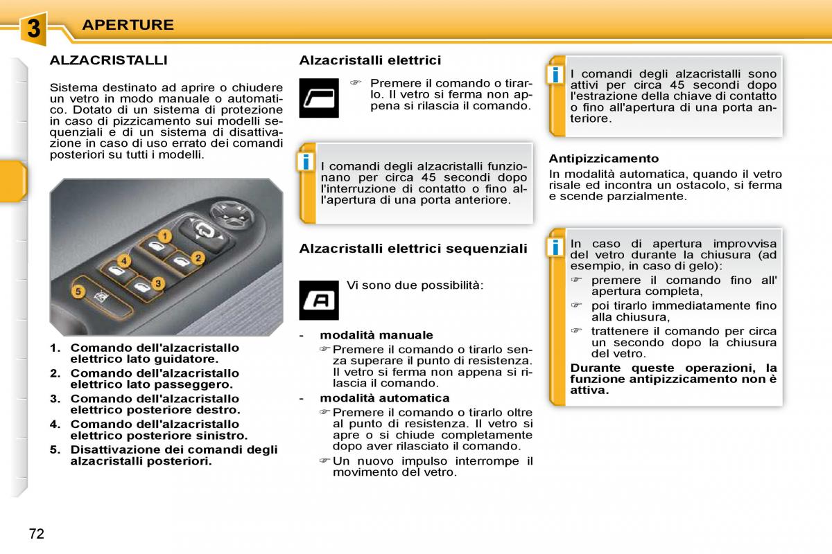 Peugeot 207 manuale del proprietario / page 63