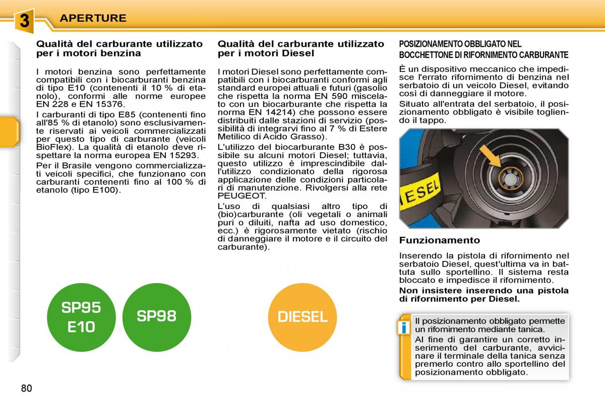 Peugeot 207 manuale del proprietario / page 73