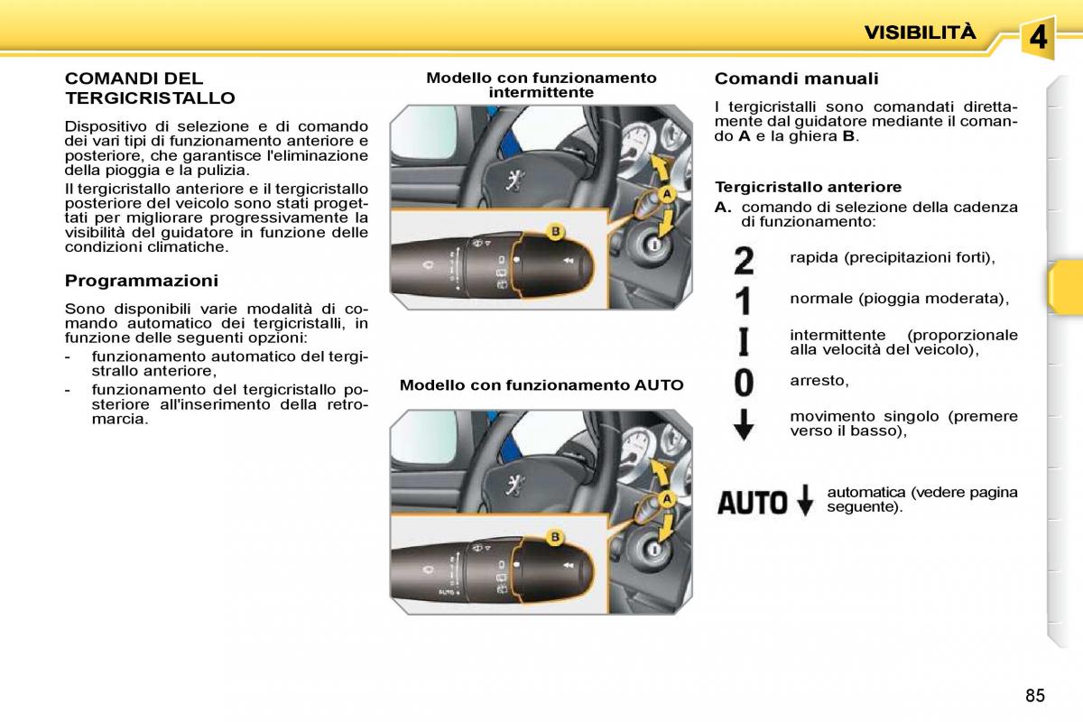 Peugeot 207 manuale del proprietario / page 80