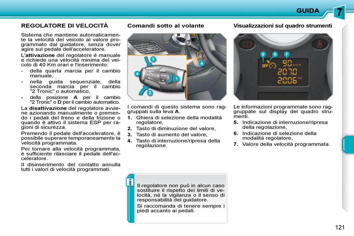 Peugeot 207 manuale del proprietario / page 117