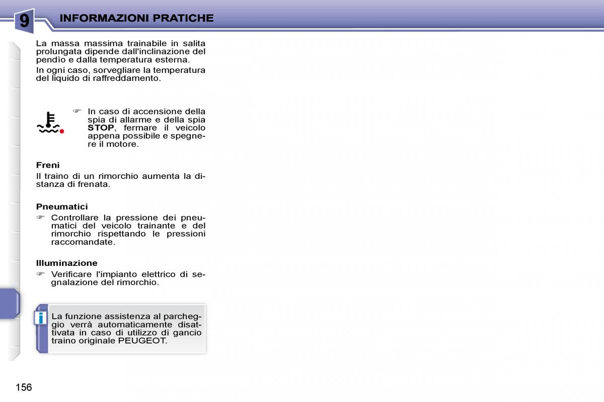 Peugeot 207 manuale del proprietario / page 152