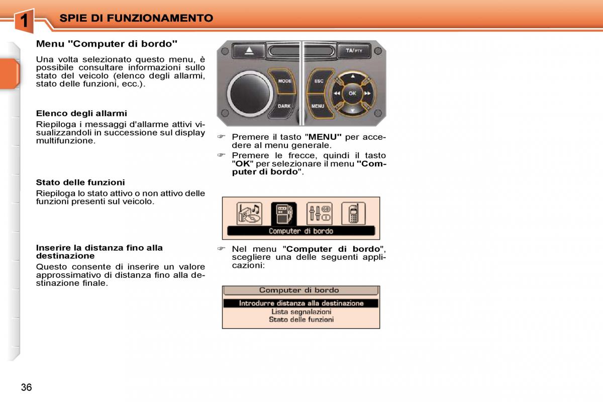 Peugeot 207 manuale del proprietario / strona 19