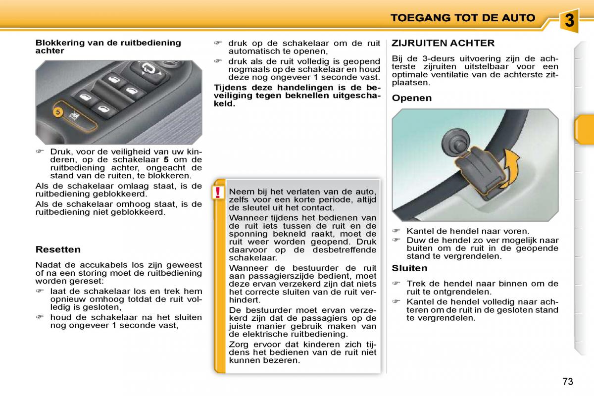 Peugeot 207 handleiding / page 64