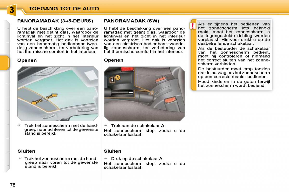 Peugeot 207 handleiding / page 71