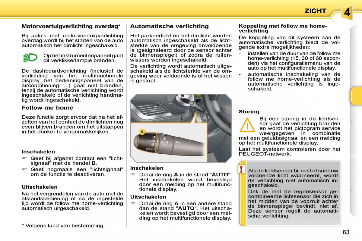 Peugeot 207 handleiding / page 77