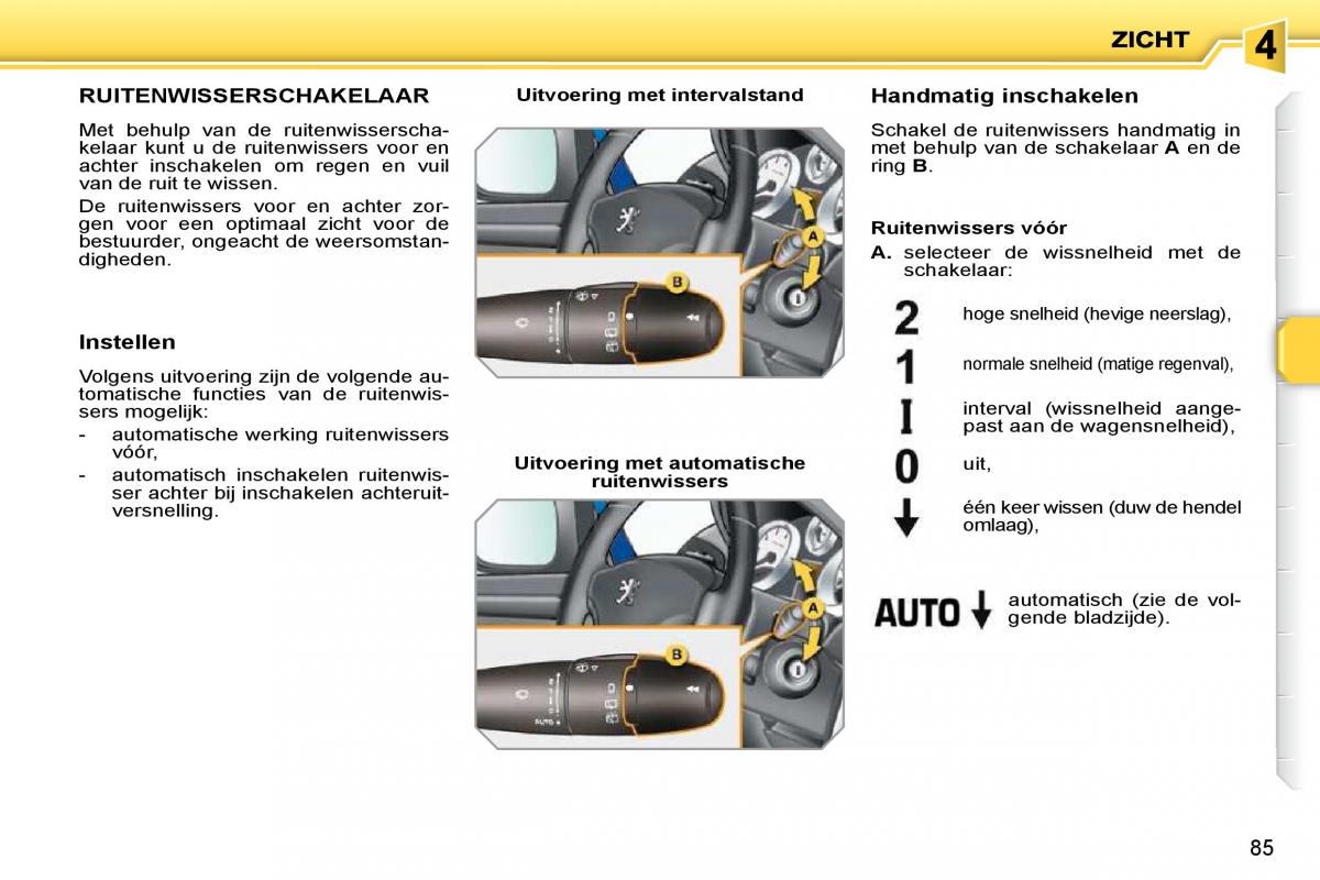 Peugeot 207 handleiding / page 80