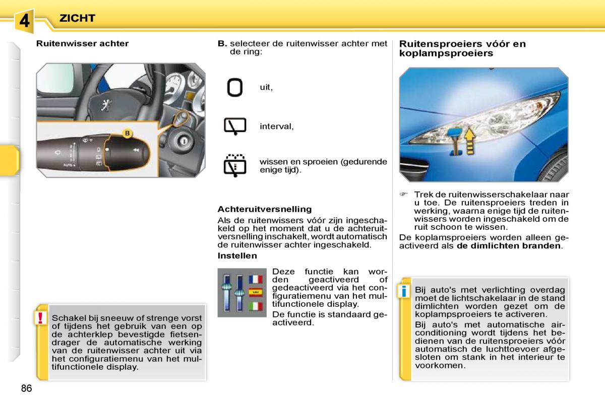 Peugeot 207 handleiding / page 81