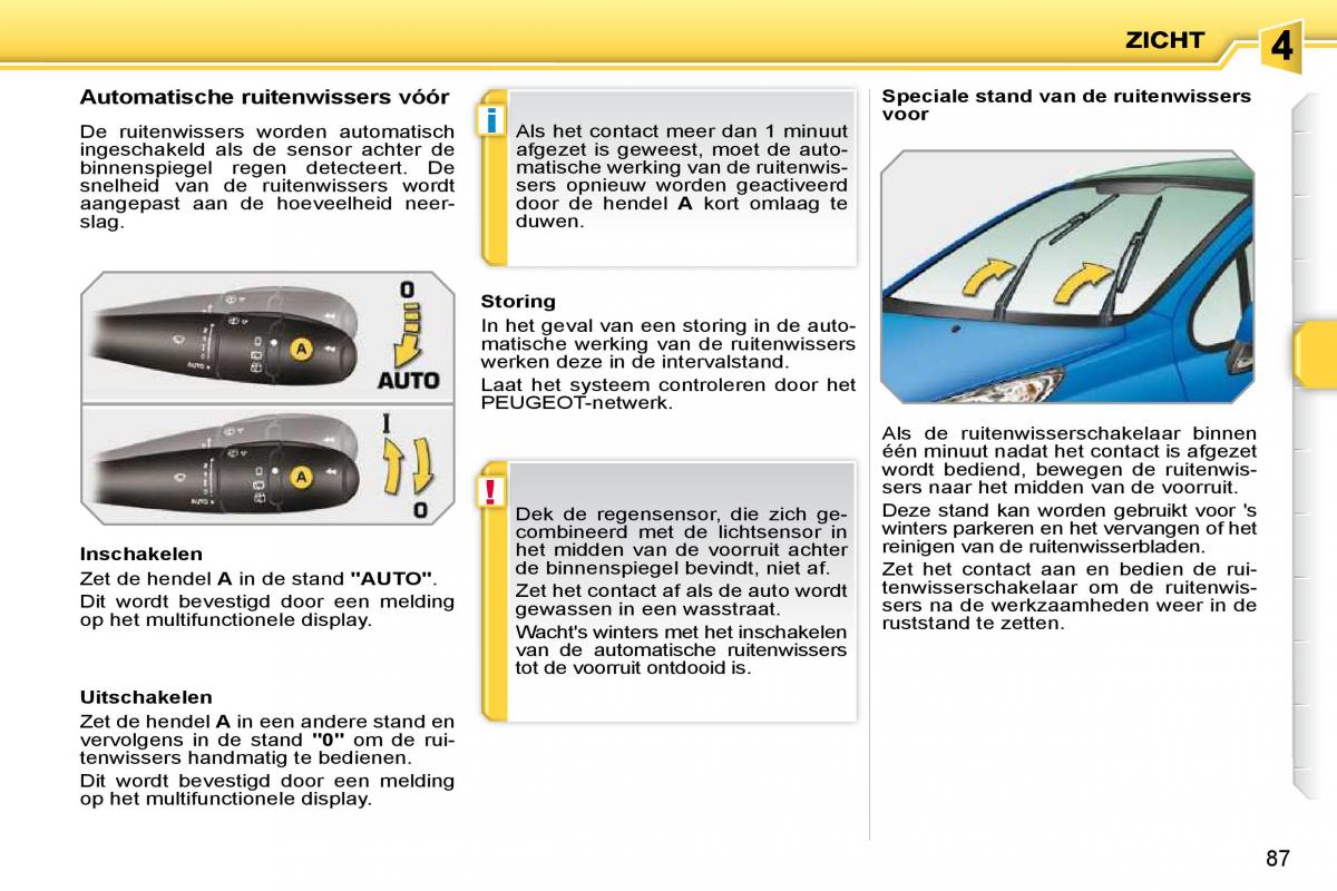 Peugeot 207 handleiding / page 82