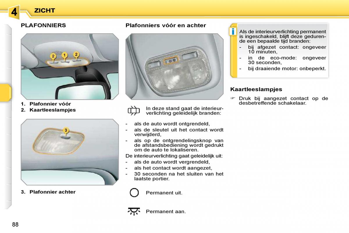 Peugeot 207 handleiding / page 83