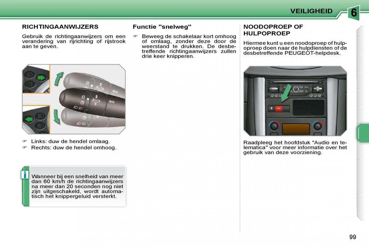 Peugeot 207 handleiding / page 95