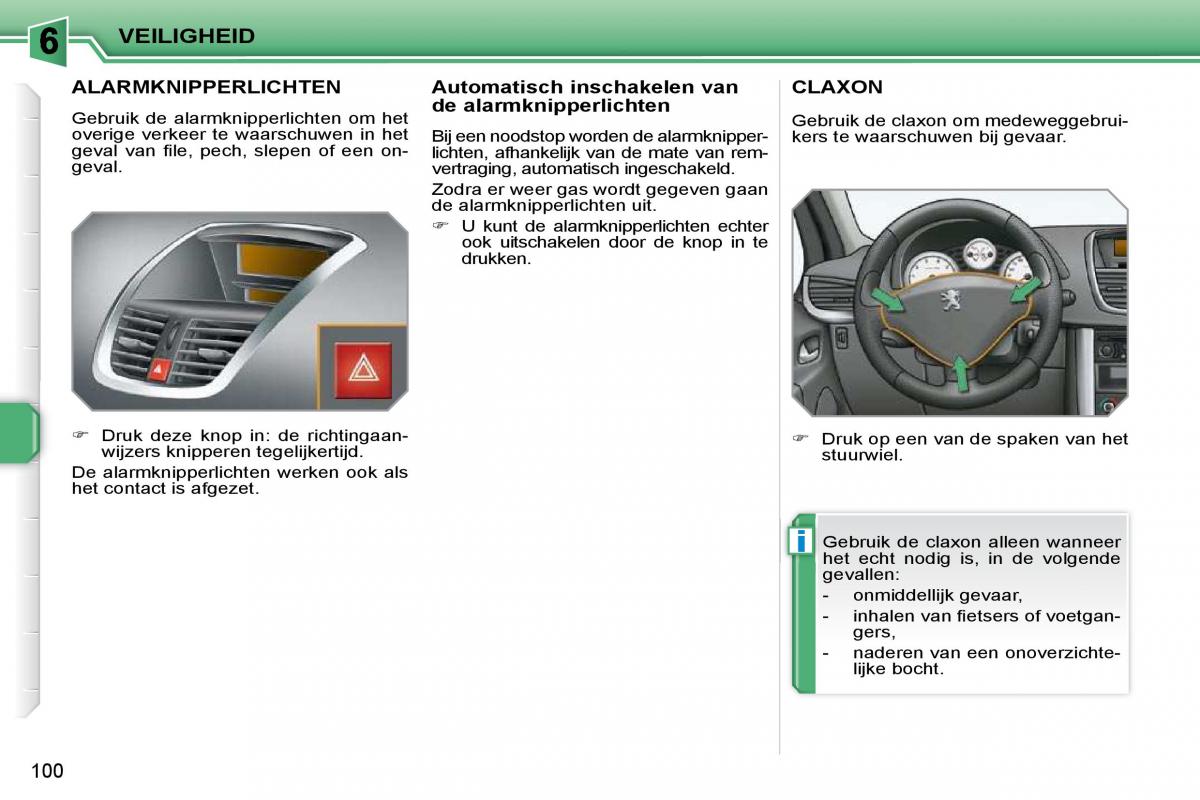 Peugeot 207 handleiding / page 96