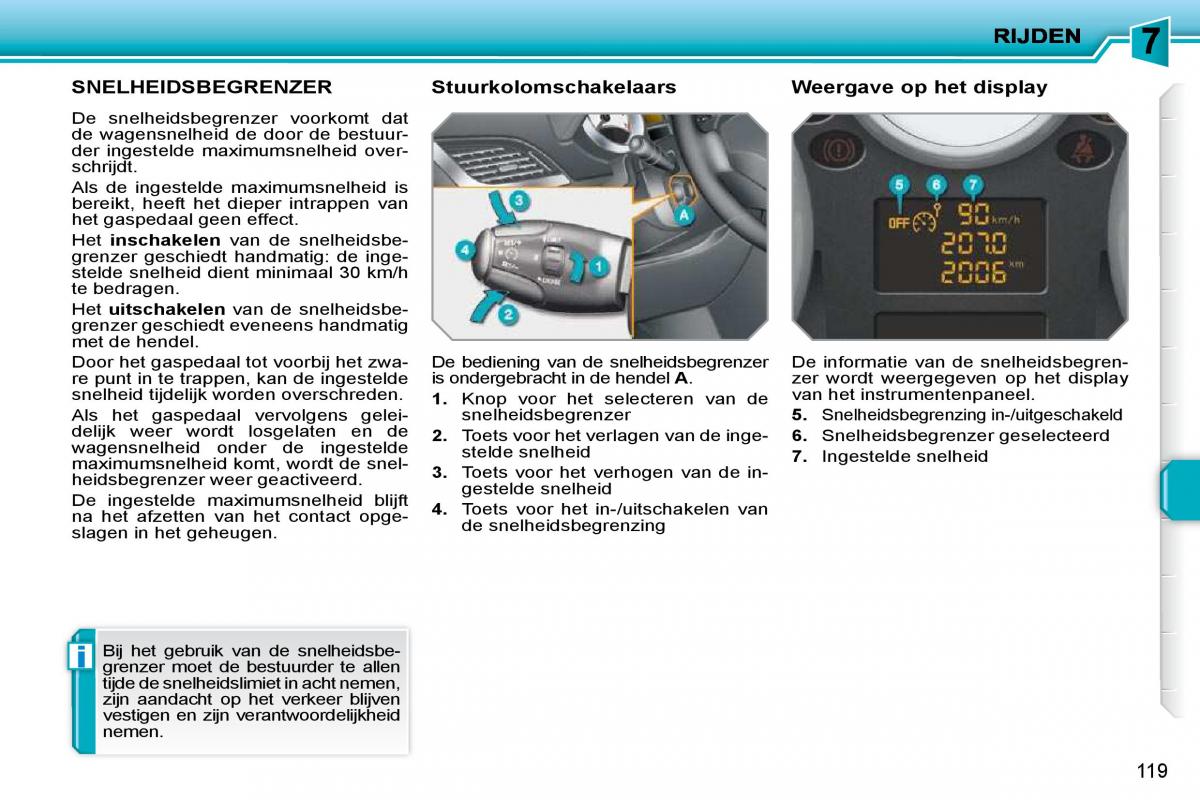 Peugeot 207 handleiding / page 115