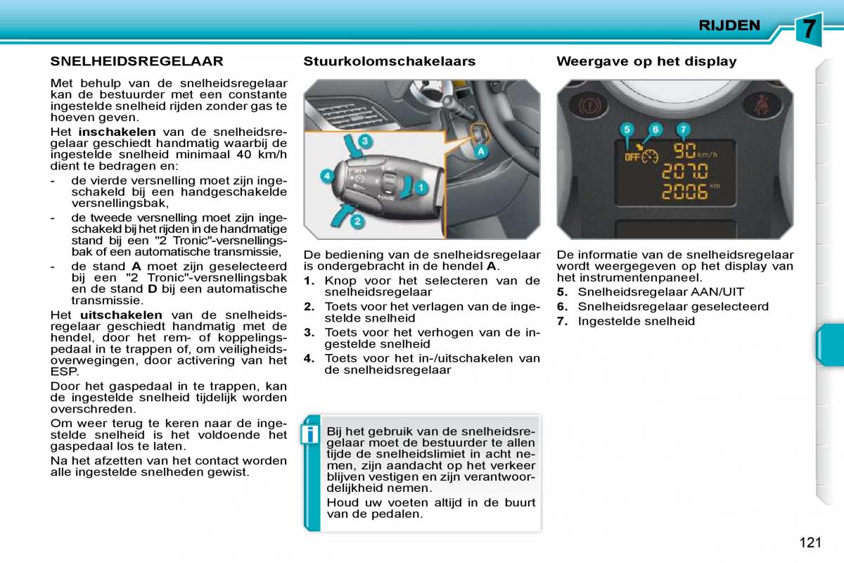 Peugeot 207 handleiding / page 117